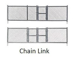 Woodland HO Chain Link Fence Woodland HO Chain Link Fence