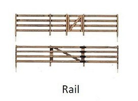 Woodland N Rail Fence Woodland N Rail Fence