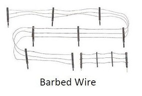 Woodland O Barbed Wire Fence Woodland O Barbed Wire Fence