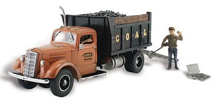 Woodland Lumpys Coal Company AutoScenes N Scale Model Railroad Vehicle #as5345