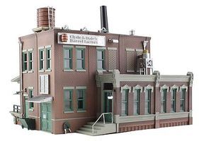 Woodland Clyde & Dale's Barrel Factory N Scale Model Railroad Building #br4924