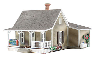 Woodland Grannys House N Scale Model Railroad Building #br4926