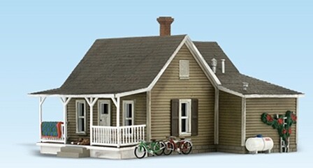 Woodland Grannys House N Scale Model Railroad Building #br4926