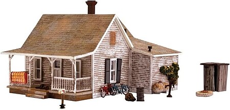 Woodland Built-N-Ready Old Homestead N Scale Model Railroad Building #br4933