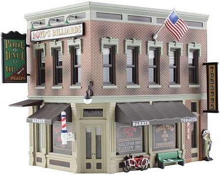 O scale pre built 2024 buildings