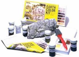 Earth Color Kit 8 Colors 1 oz. Model Railroad Scenery Supply #c1215
