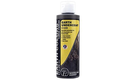 Woodland Earth Color Undercoat Earth 8 oz. Model Railroad Scenery Supply #c1229