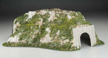 N Scale Layout Scenic Diorama Accessories Double Track Straight Tunnel