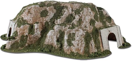 Woodland Curved Tunnel 10 x 16.5 N Scale Model Railroad Tunnel #c1316