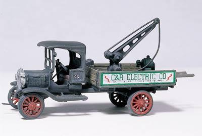 Woodland Scenic Detail Service Truck 1914 Diamond T Kit HO Scale Model Railroad Vehicle #d217