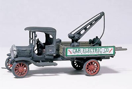 Woodland Scenic Detail Service Truck 1914 Diamond T Kit HO Scale Model Railroad Vehicle #d217