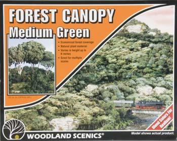 Woodland Forest Canopy Medium Green Model Railroad Tree #f1661