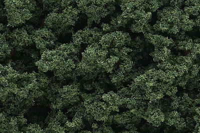 Woodland Bushes Clump Foliage Medium Green Model Railroad Grass Earth #fc146