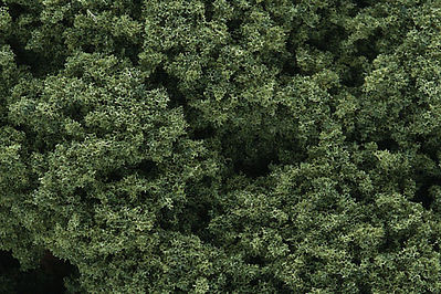 Woodland Foliage Cluster Medium Green Model Railroad Tree #fc58