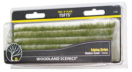 Woodland Dark Green Edging Strips