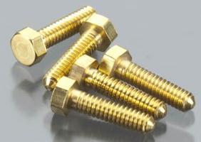 Woodland Hex Head Screws 0-80 1/4 (5)