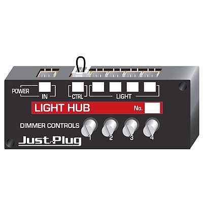 Woodland Just Plug Light Hub Model Railroad Lighting Kit #jp5701