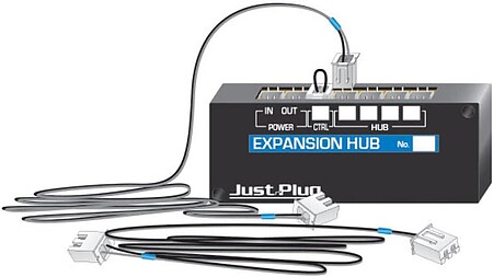 Woodland Just Plug Expansion Hub Model Railroad Lighting Kit #jp5702