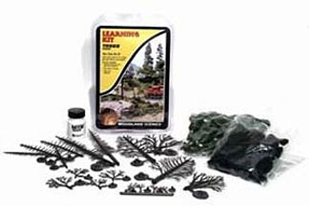 Woodland Tree Making Learning Kit Model Railroad Scenery Supply #lk953