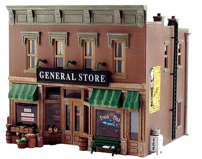 Woodland Lubeners General Store O Scale Kit O Scale Model Railroad Building #pf5890