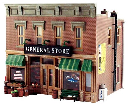 Woodland Lubeners General Store O Scale Kit O Scale Model Railroad Building #pf5890