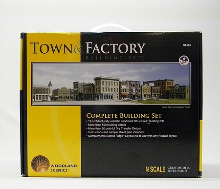 Woodland scenics n scale hot sale buildings