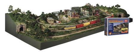 ho scale train scenery