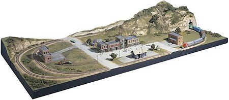 ho scale train scenery