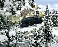 Soft Flake White Snow Model Railroad Scenery Supply #sn140