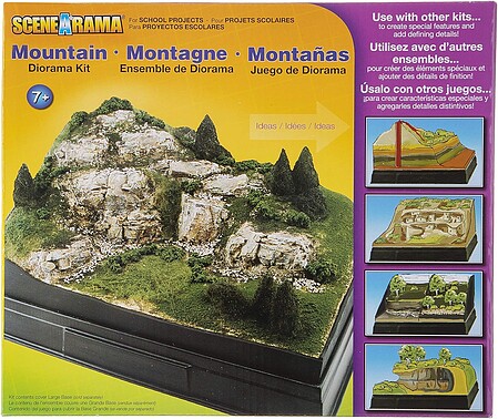 Woodland Scene-A-Rama Mountain Diorama Kit