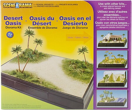 Woodland Scene-A-Rama Desert Oasis Diorama Kit