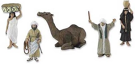 Woodland Scene-A-Rama Scene Setters Egyptian Culture Figures 1-1/2 (5pcs)