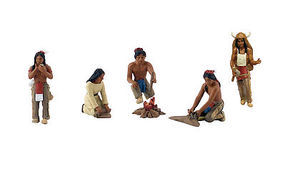 Woodland Native Americans Scene Setter