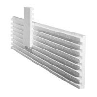 8'' Profile Boards Bulk Pack (12) Model Railroad Foam #st14419b