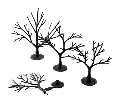 Trunks Conifer/Pine 4" to 6" 44-Pack Woodland Scenics Tree Armatures 