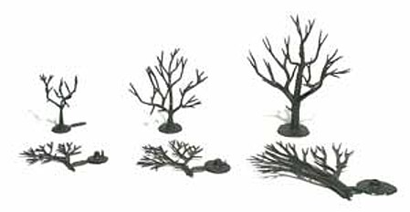 Woodland Deciduous Tree Armatures 2 - 3 (57) Model Railroad Tree #tr1121