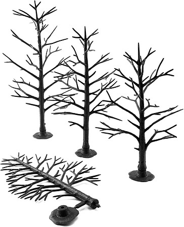 Woodland Deciduous Tree Armatures 5 -7 (12) Model Railroad Tree #tr1123