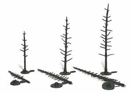 Woodland Scenic Accents Assembled Tree Armaturs 2.5 - 4 (70) Model Railroad Tree #tr1124