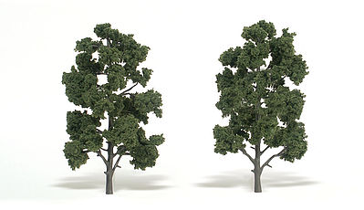 Woodland Scenic Accents Assembled Tree Medium Green 8-9 (2) Model Railroad Tree #tr1519