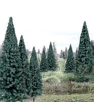 Woodland Blue Spruce 4''-6'' (13) Model Railroad Tree #tr1588