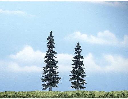 Woodland Ready Made Premium Trees Spruce 1 Each - 4-7/8 & 4 Model Railroad Tree #tr1621