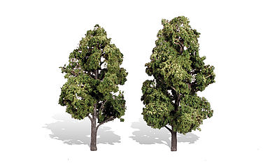Woodland Sun Kissed Trees 6 - 7 (2) Model Railroad Trees #tr3516