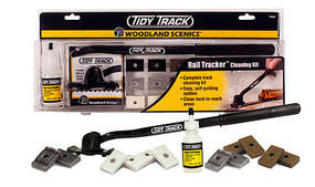 Woodland Tidy Track Rail Tracker Cleaning Kit HO Scale Nickel Silver Model Train Track #tt4550