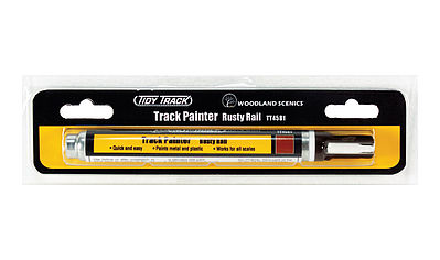 Woodland Tidy Track Track Painter Rusty Rail HO Scale Nickel Silver Model Train Track #tt4581