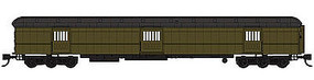 WheelsOfTime 80' Baggage-Horse Car Undecorated N Scale Model Train Passenger Car #1006 WheelsOfTime 80' Baggage-Horse Car Undecorated N Scale Model Train Passenger Car #1006