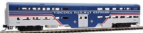 WheelsOfTime Bi-Level Commuter Coach Virginia Railway Express N Scale Model Train Passenger Car #11125 WheelsOfTime Bi-Level Commuter Coach Virginia Railway Express N Scale Model Train Passenger Car #11125