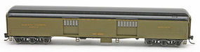 WheelsOfTime 70' Heavyweight Baggage-Express w/Clerestory Roof Ready to Run Southern Pacific #6512 (Pullman Green) N-Scale WheelsOfTime 70' Heavyweight Baggage-Express w/Clerestory Roof Ready to Run Southern Pacific #6512 (Pullman Green) N-Scale