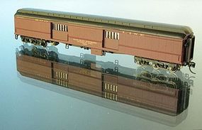 WheelsOfTime 70' Baggage-Express Car Soo Line #1624 N Scale Model Train Passenger Car #253 WheelsOfTime 70' Baggage-Express Car Soo Line #1624 N Scale Model Train Passenger Car #253