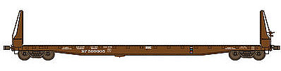 WheelsOfTime F-70-43 Bulkhead Flatcar Southern Pacific #509068 HO Scale Model Train Freight Car #40003