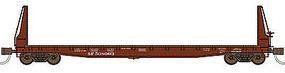 WheelsOfTime Welded Fish Belly Bulkhead Flatcar Southern Pacific N Scale Model Train Freight Car #50008 WheelsOfTime Welded Fish Belly Bulkhead Flatcar Southern Pacific N Scale Model Train Freight Car #50008
